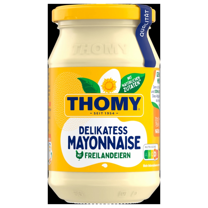 Thomy Delikatess-Mayonnaise mit reinem Sonnenblumenöl 250ml